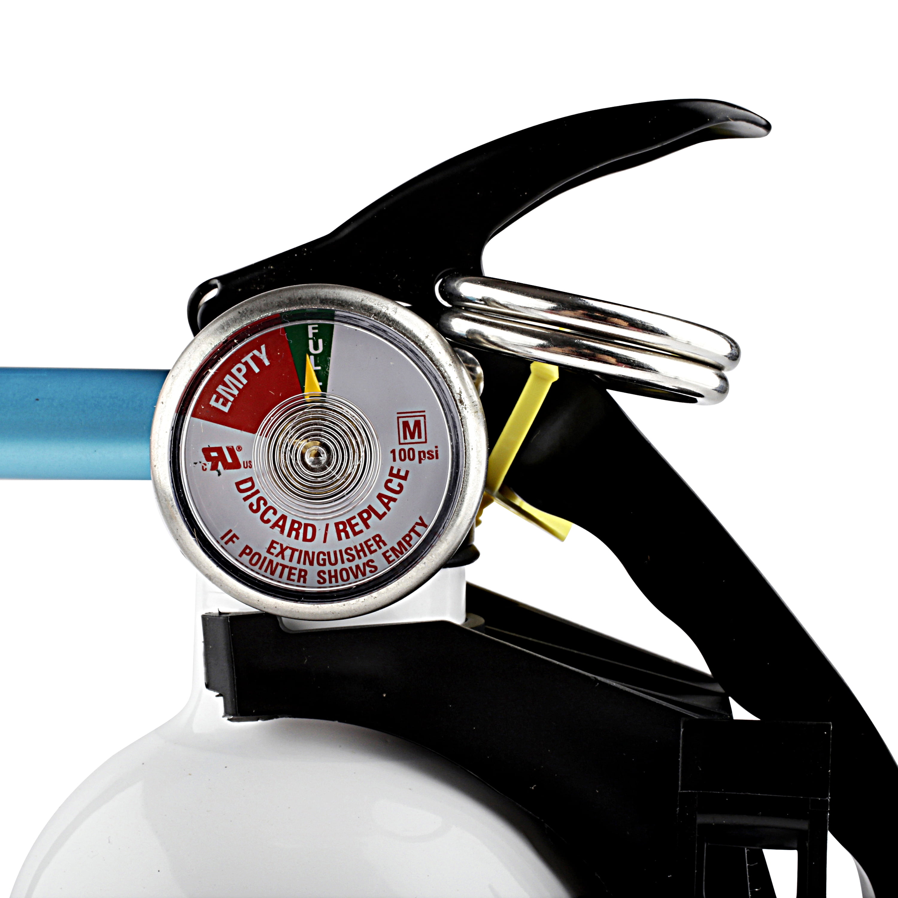Fire extinguisher 2024 gauge reading