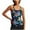 F-Red, variant on ZQUUVOU Women's Halter Tankini Top V Neck Swim Top Tummy Control Bathing Suit Top (A-Blue,S)