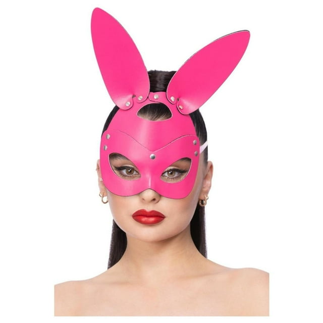 Fever Masque en Similicuir pour Lapin Adulte