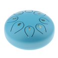 thumbnail image 4 of Tambor de lengüeta de acero de 6 pulgadas, , tambor manual de instrumento de percusión con mazos azul Yuyangstore 1 tambor de lengua de acero de 6 pulgadas, 4 of 8