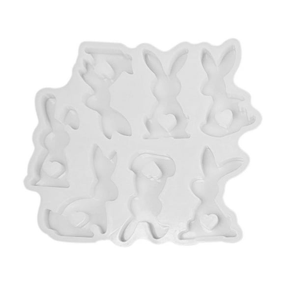 Easter Bunny Decorations,Easter Bunny Series Ornament Cement Gypsum Diy
