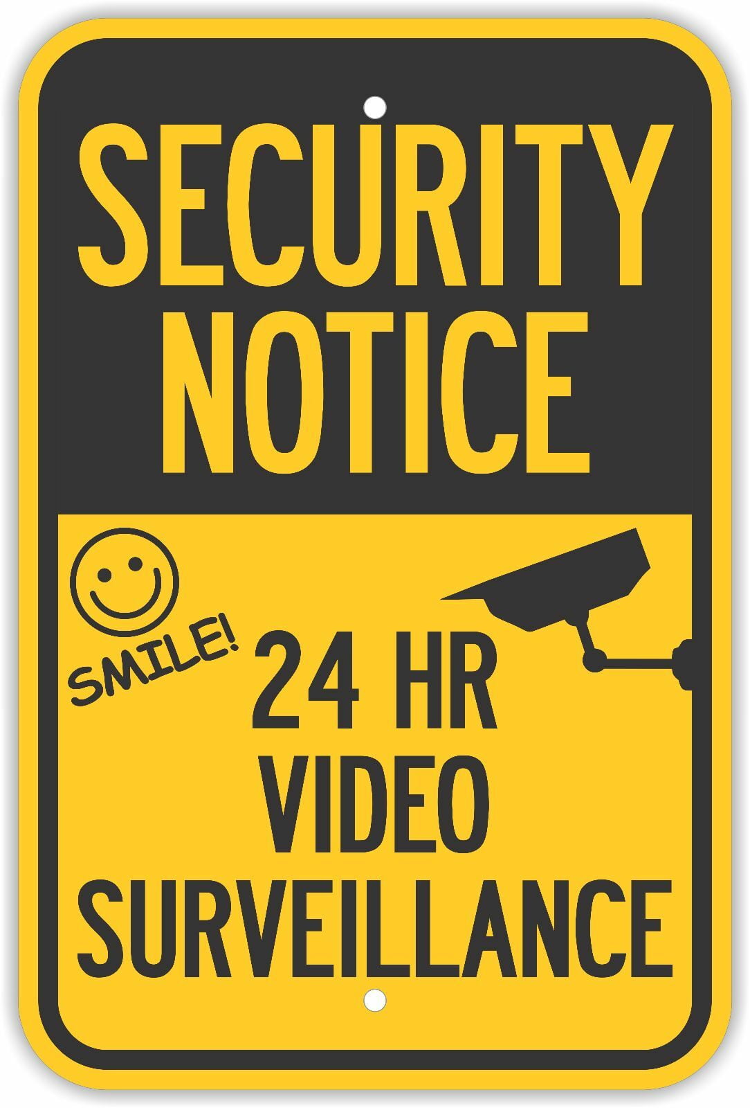 surveillance signs walmart