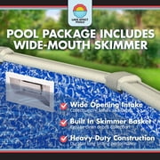 Lake Effect Pools Antigua 24' x 52 Round Steel Walled Above Ground Swimming Pool