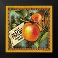 thumbnail image 2 of Marrott, Stephanie 15x15 Black Modern Framed Museum Art Print Titled - Peach Label, 2 of 5
