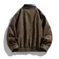 thumbnail image 4 of Ceisia Men's fashion casual solid color coat long sleeve outerwear Gift, 4 of 4