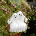 thumbnail image 3 of Escultura de resina para decoración de jardín, diseño de pareja, fantasma, 3 of 3