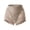 Khaki, variant on Women's Underwear Seamless Breathable High Waist Panties Lace Trim Comfortable Shaping Briefs For Daily Wear And Sleep Soft Modal Fabric