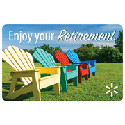 Enjoy Your Retirement Walmart eGift Card