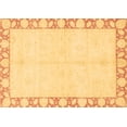 thumbnail image 1 of Ahgly Company Indoor Rectangle Abstract Brown Modern Area Rugs, 2' x 3', 1 of 4