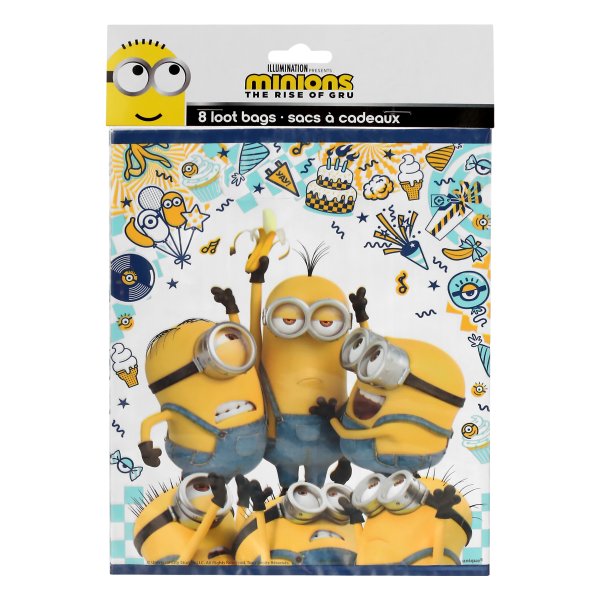 Minions 2 Lootbags(8 Pack)