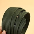 thumbnail image 3 of Wowcloth Unisex Canvas Nylon Belt with Secure Pin Buckle Closure, Durable and Lightweight for Travel, Outdoor and Daily Use, 3 of 4
