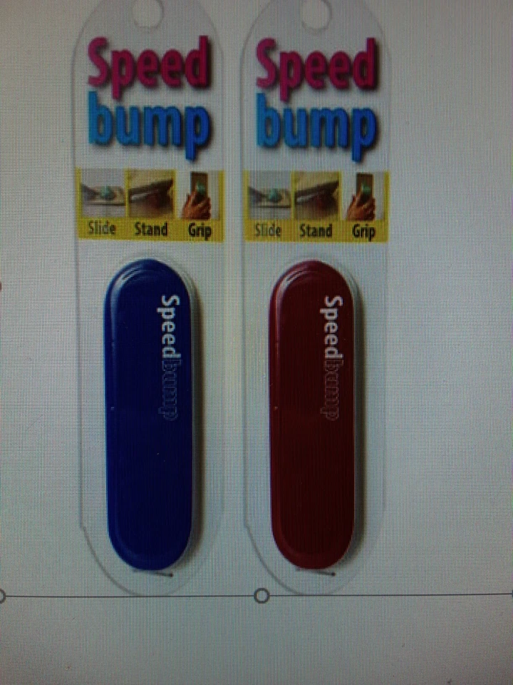 KLYNE- Speed Bump Multi-Use Phone Stand In Red And Blue Colors