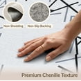 thumbnail image 6 of ODIKA 4'x6' Washable Area Rug Alfombras Balanced Symmetry Rectangular Frame Scattered Para for Bedroom, Reading Nook, Pet Friendly & Non-Shedding, 6 of 7