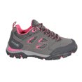 thumbnail image 2 of Regatta - Botas de Senderismo/Botas de Montaña Holcombe Low con Cordones para Niños/Niñas (Gris Acero, Rosa Tulipán) Regatta UTRG3621_steeltulip, 2 of 2
