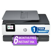 Restored HP OfficeJet 8022e All in One Wireless Color Inkjet Printer Copy Scan Fax (Refurbished)