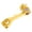 Golden, variant on FUTUREORYY 1Set Brake Rocker Arm Aluminum Alloy Rear Brake Motorbike Accessory Solid Color Design