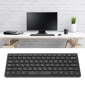 Computer Keyboards Ergonomic Design UltraThin  Mechanical Keyboard 78 Keys for PCs Laptops