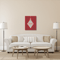 thumbnail image 3 of Global Gallery's 'Jolly Holiday Ornaments Hope' By Michael Mullan Stretched Canvas Wall Art, 3 of 4