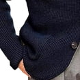 thumbnail image 4 of Men's Knit Cardigan Sweater Button Front Long Sleeve Regular Fit Casual Jacket, 4 of 7