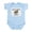 Sky Blue, variant on CafePress - Crazy About Rhinos Infant Bodysuit - Baby Light Bodysuit, Size Newborn - 24 Months