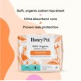 thumbnail image 4 of Almohadillas sanitarias The Honey Pot Company Non-Herbal Super 64 unidades, 4 of 9