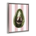 thumbnail image 3 of Stupell Industries Disco Avocado on Pink Food & Beverage Painting Gray Floater Framed Canvas Art Print Wall Art, 25 x 31, 3 of 9