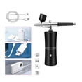thumbnail image 5 of Oxygen Injector Airbrush Mini Air Compressor Kit Air Brush Paint Spray Gun For Nail Art Tattoo Craft Cake Fog Mist Sprayer ,Easy to Use, 5 of 5