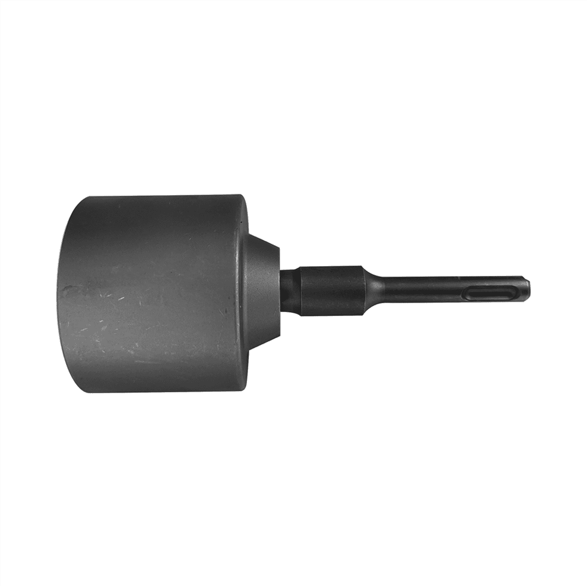 SDS Plus T-Post Ground Rod Driver, 65mm Drill Bit Driver,Hammer Drill Rod Converter for Rotary Hammer Drill Ground Rods