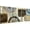 abstract geometric wall art, variant on Ocean Beach Canvas Wall Art Tropical Seascape Prints Mint Green Bus Paintings Coastal Plank Road Picture Palm Tree Artwork for Bedroom Bathroom Living Room Home Office Decor 12"x16"x3 panels
