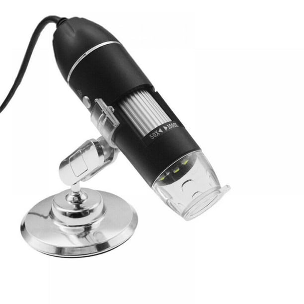 USB Digital Zoom Microscope Magnifier with 8LED Light Magnifying Glass