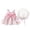 981Pink2087, variant on Rggeeun Toddler Baby Girl Tutu Dress Summer Flower Sleeveless Backless Princess Birthday Party Dresses Floral Dress With Hat Set Fashionable Casual O-Neck Sundress