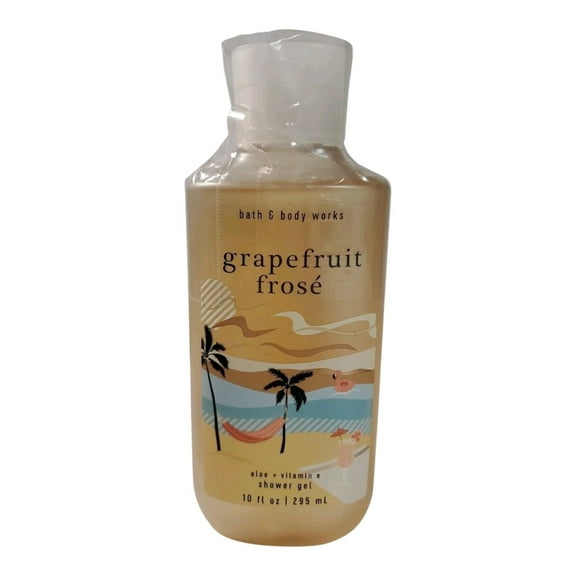 Bath and Body Works Grapefruit Rose Aloe   Vitamin E Shower Gel (10 Fl Oz/ 295 ML)
