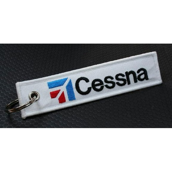 Cessna Aviation Keychain for Flight Crew, Pilots, Air Crew, Airplane and Aircraft Owners