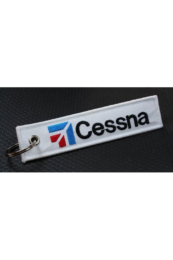 Cessna Aviation Keychain for Flight Crew, Pilots, Air Crew, Airplane and Aircraft Owners