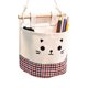 thumbnail image 4 of Bolsa de almacenamiento colgante oso de fresa 4 Uds cesta de yute de algodón IMPERMEABLE, 4 of 5