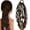 Coffee, variant on Elastic Dread Ponytail,with Hair Tie,22" Boho Braided Ponytail Extension,with Beads Shell and Charm Details,Hand-braided Braids Long Dreadlock Ponytail Extension for Women Men