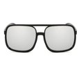 thumbnail image 2 of Sonducket Gafas ópticas Gafas con montura negra Protección de moda Accesorios de ropa de marco grande para protección de ojos Lentes Mercurio bordeado de negro, 2 of 6