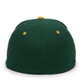 thumbnail image 2 of OC Sports CAGE25 Flexible Fitting Cap - Dark Green Gold, 2 of 8
