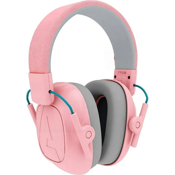 Muffy - Hearing Protection - CE & ANSI Certified -  Noise Cancelling Headphones - Pink