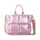 thumbnail image 1 of Bolso Color Sólido Bolso Mano Algodón Suave Bolso Hombro Con Correas Algodón Rosa, 1 of 9