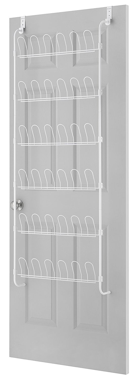 18 Pair Over The Door Shoe Rack Walmart Inventory Checker