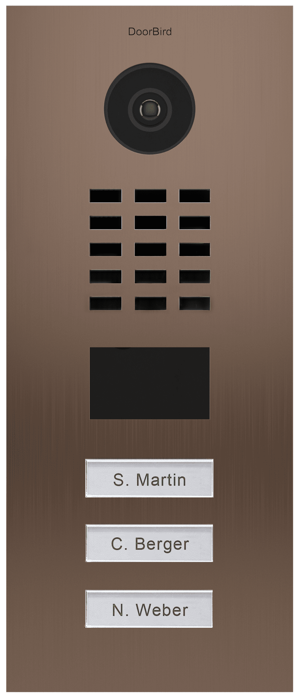 DoorBird D2102V IP Video Door Station Flushmounted, Stainless Steel