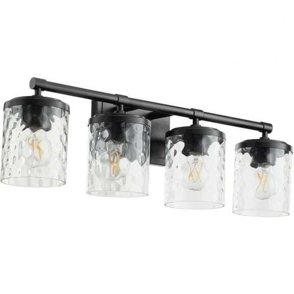 Starky 4 - Light Matte Black / Black Wall Sconce