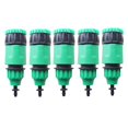 thumbnail image 3 of 5pcs Irrigation Water Tubing Adapters For Drip Tubing Capillary Hose Irrigation System Controllers ,Garden Water Hose Pipe Joint Quick Connectors, 3 of 8