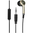 thumbnail image 3 of IFROGZ EarPollution Plugz with Mic - Gold, 3 of 3
