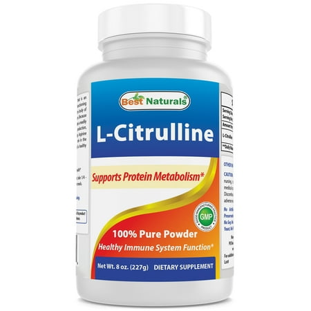 Best Naturals L-Citrulline Powder 8 OZ (Best L Theanine Powder)