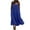 Dark Blue Dress, variant on Summer Midi Cotton Loose Cami Dress for Women Sale Solid Color Vintage Sleeveless Boho Beach Fit Round Neck Sundress for Girls Elegant Casual Comfy Holiday Yellow XL