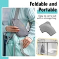 thumbnail image 5 of Travel Potty Training Seat for Toddler, Portable Foldable Potty Seat Cover Fits Round & Oval Toilets, Non-Slip Toilet Seat with Free Travel Bag(Yellow Bee), 5 of 7