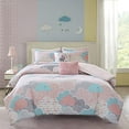 thumbnail image 1 of Urban Habitat Kids Cloud Duvet Cover Set Pink, 1 of 4