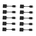 thumbnail image 5 of Zehuanyu 10pcs 19+1 Standard 2.0 4K Extension Cable Male to Female 10cm 4K Extended Cable Connector Adapter Cord for TV LCD Laptop, 5 of 8